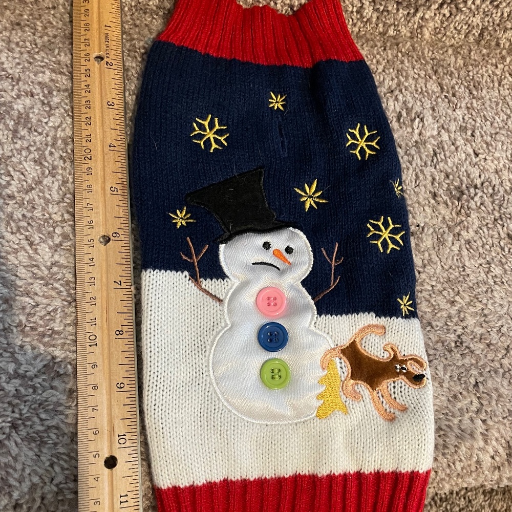 Ugly Christmas sweater - dog size small